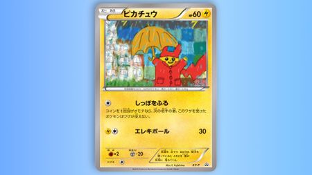 PSA 10 Gem Mint copy of the 2015 Pok&eacute;mon Japanese XY Promo Art Academy Fujishima Pikachu