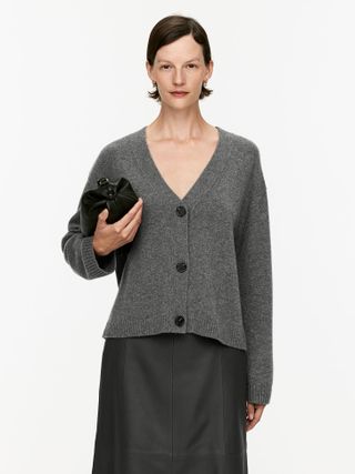 Arket cashmere-wool cardigan