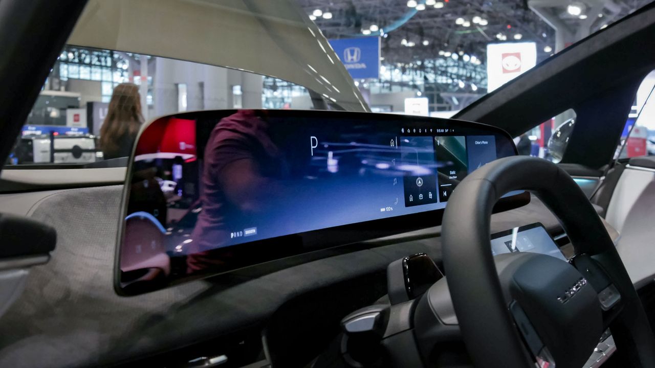2025 Lucid Gravity at New York Auto Show 2025.