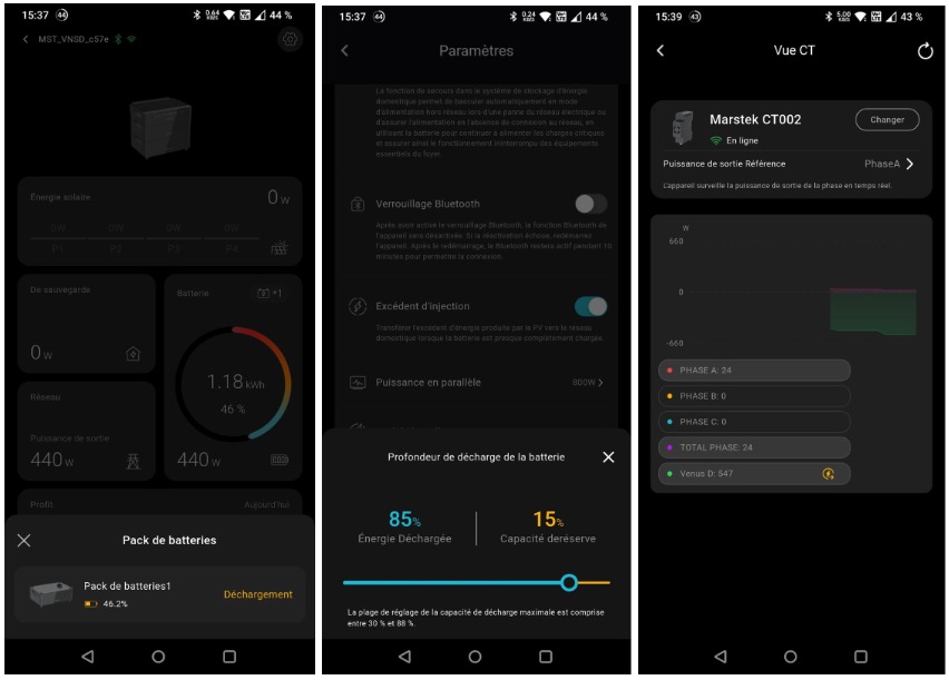 marstek zendure venus D application
