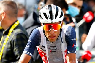 Tour de France 2021 108th Edition 2nd stage Perros Guirec Mur de Bretagne Guerledan 1835 km 27062021 Vincenzo Nibali ITA Trek Segafredo photo Luca BettiniBettiniPhoto2021