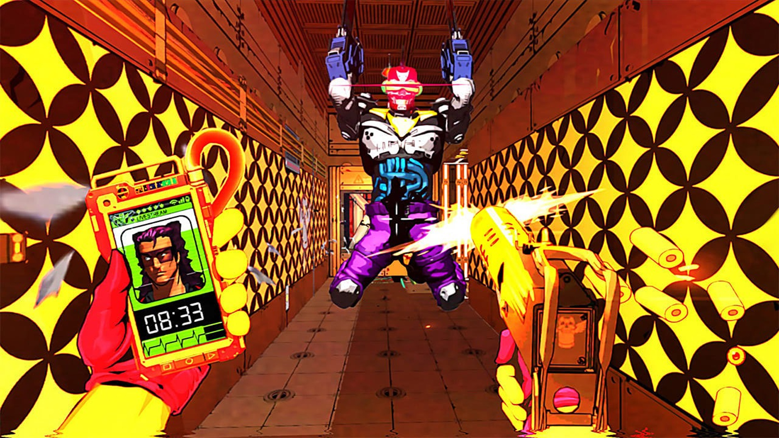 Anime visuals in a Switch game