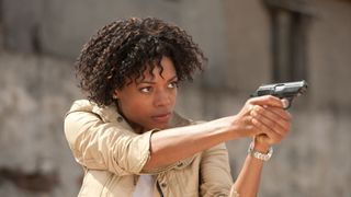 Naomie Harris as Eve Moneypenny in Skyfall.