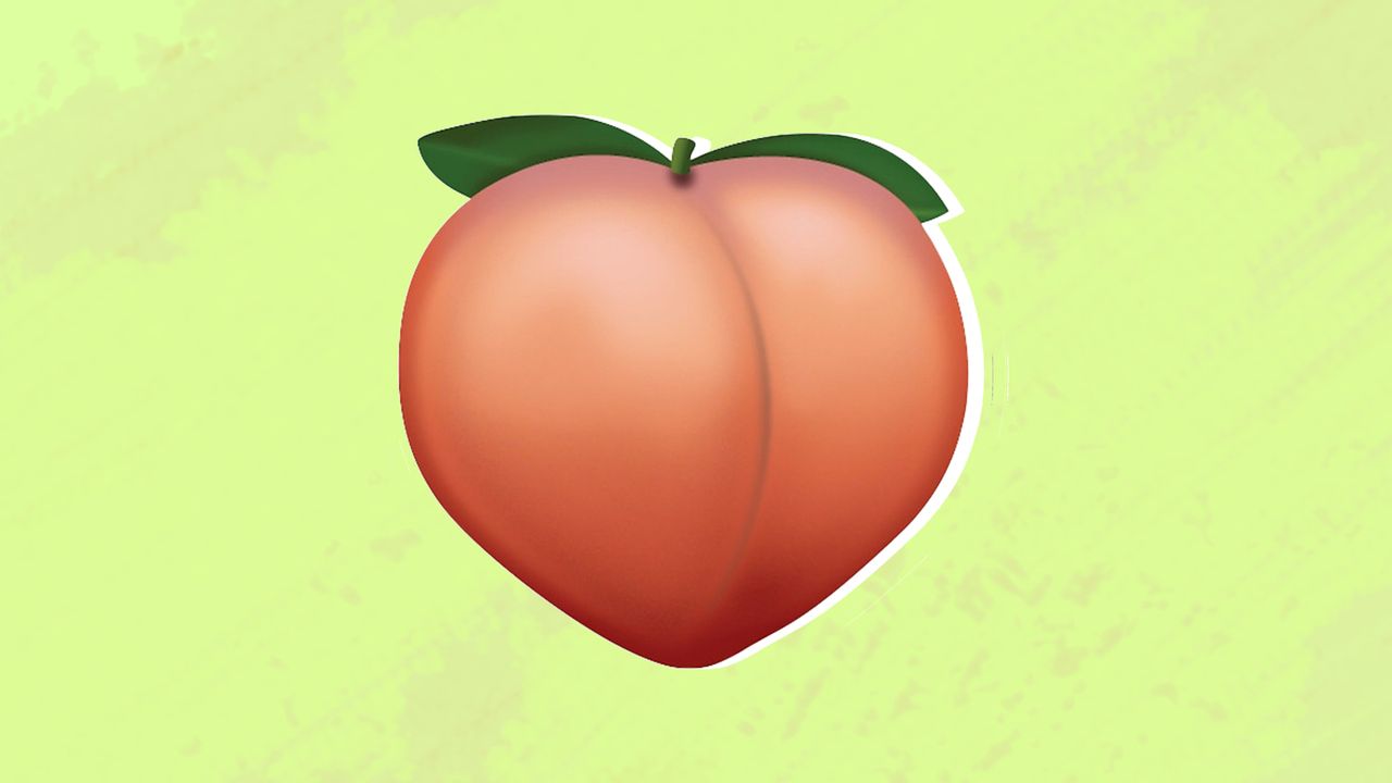 Peach emoji