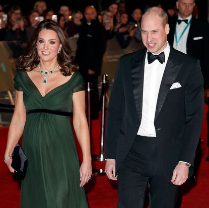 Make way for the royals at the BAFTAs. 