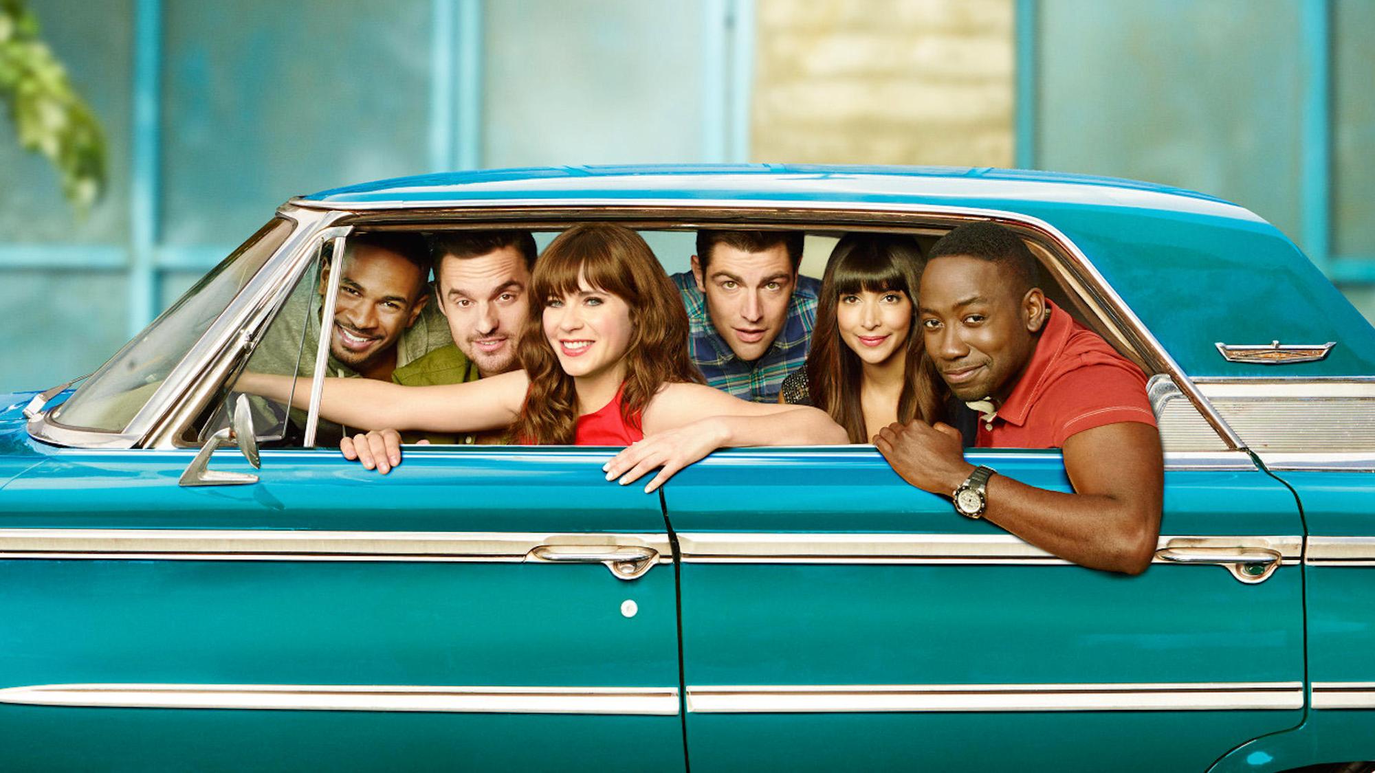 The cast of New Girl