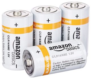 4 D batteries from Amazon Basics 