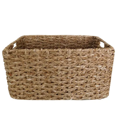 wicker storage basket from Dunelm