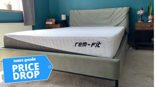 REM-Fit Pocket 1000 mattress on a bed in a bedroom