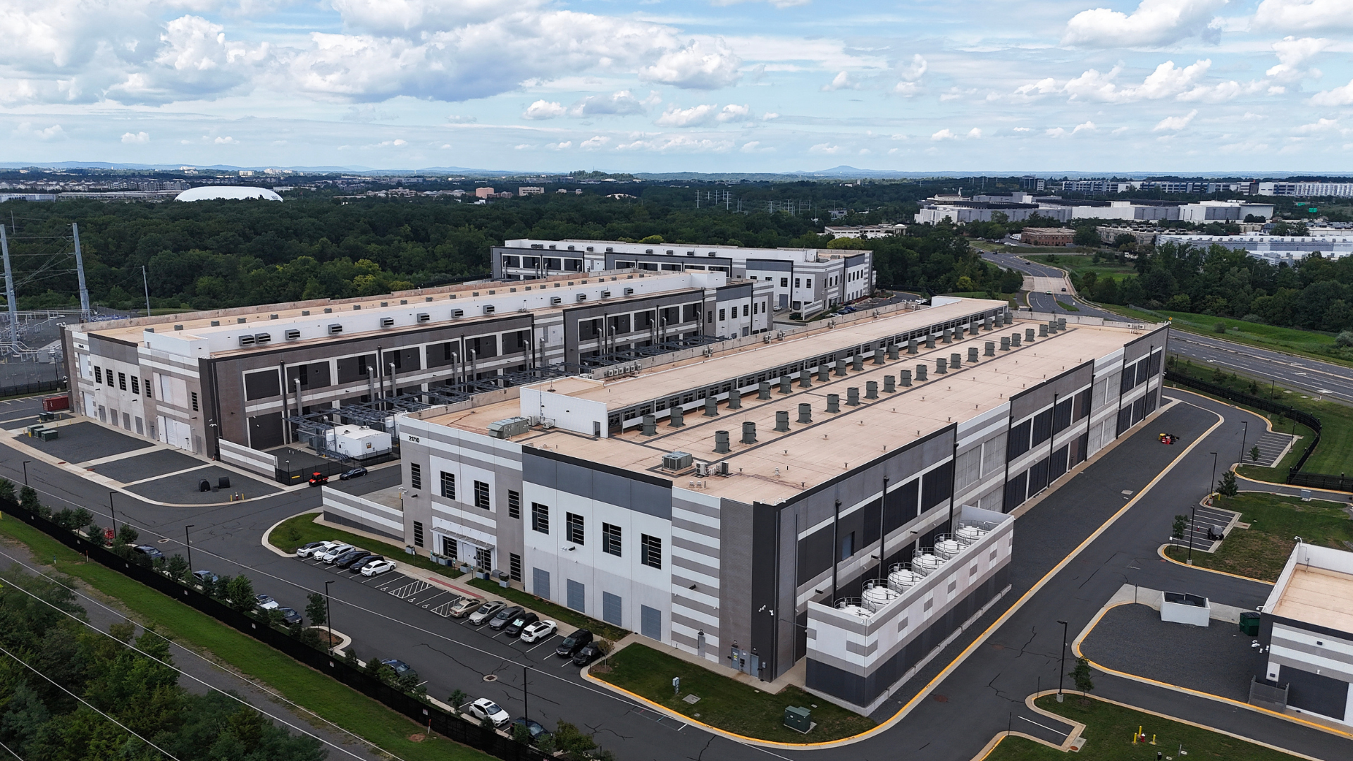 a data center in Virginia