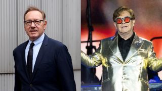 Kevin Spacey and Elton John side by side 