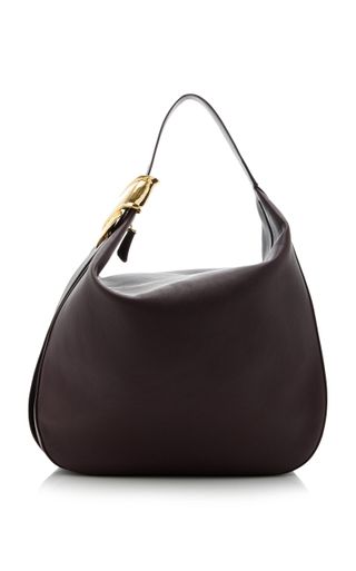 The Stella Large Leather Hobo Bag