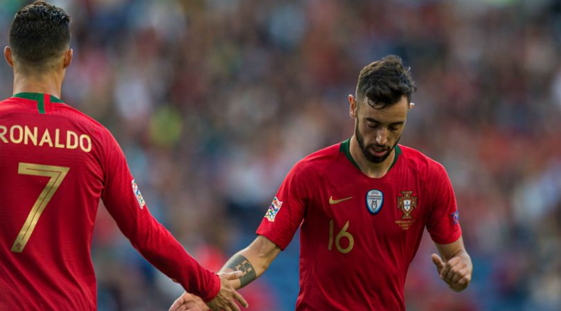 Cristiano Ronaldo Bruno Fernandes Portugal