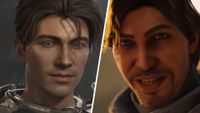 Left: New face of Jun in Exodus. Right: Original Face of Jun in Exodus