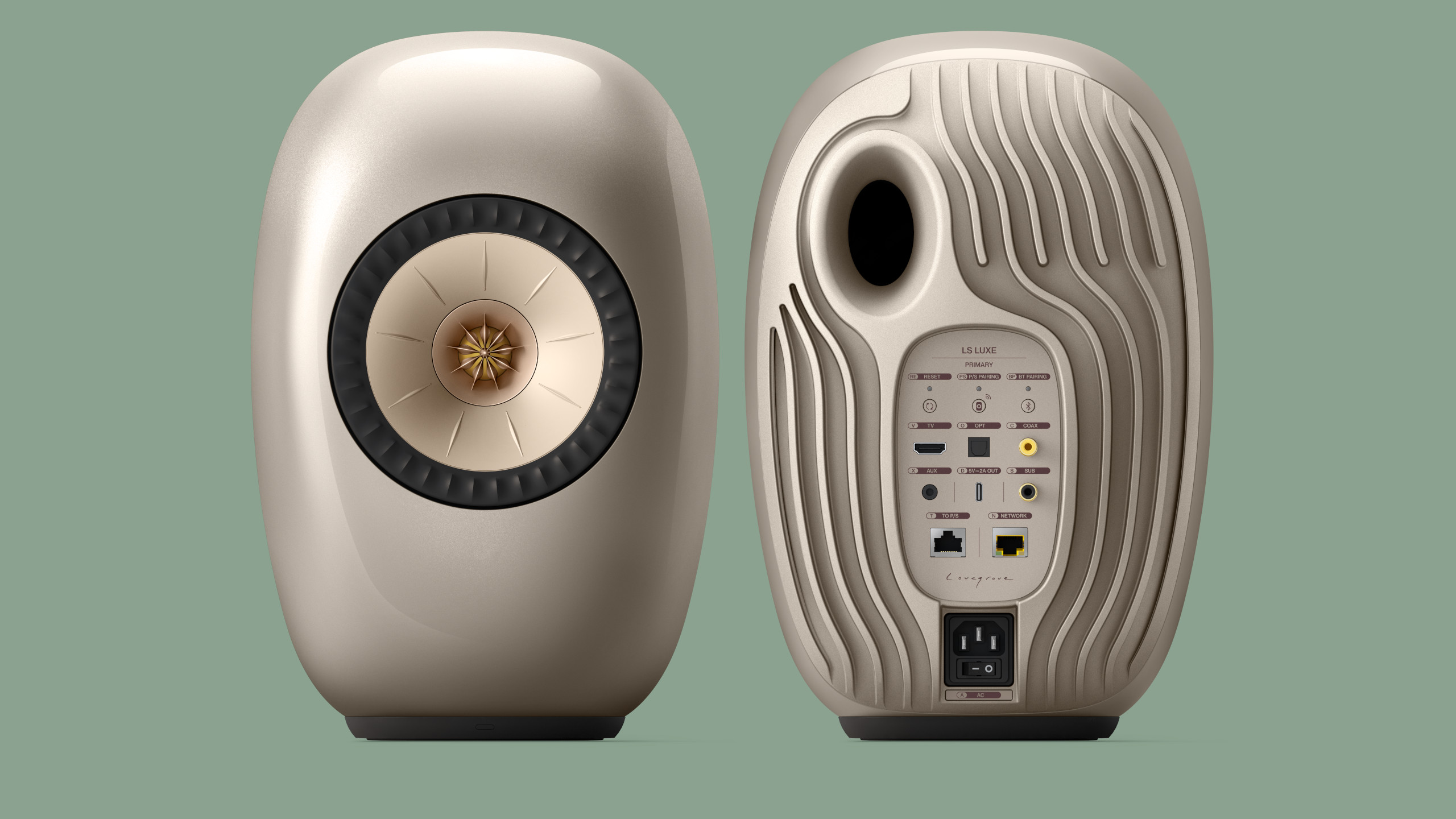 KEF LS LUXE wireless speakers