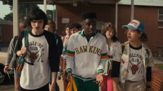 Finn Wolfhard, Caleb McLaughlin and Gaten Matarazzo