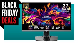 MSI monitor on "Black Friday Deals" banner