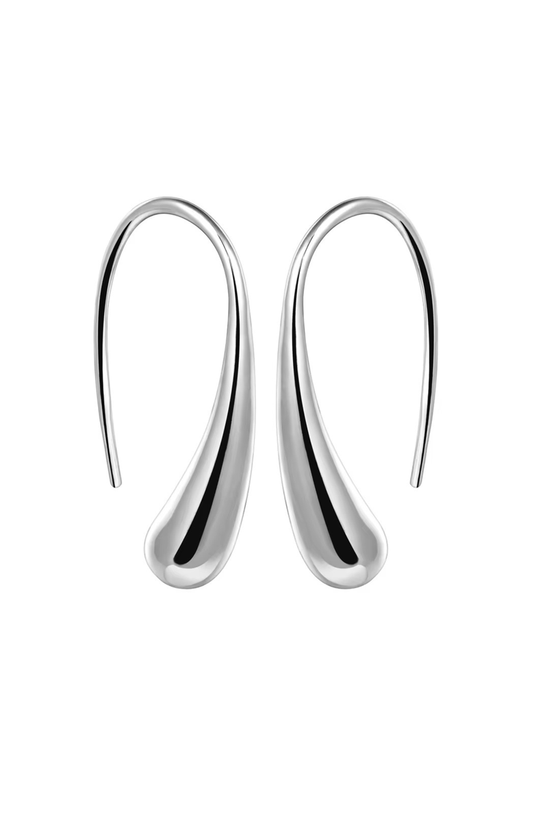 Isabella Eternal Drops Dainty Teardrop Dome Earrings