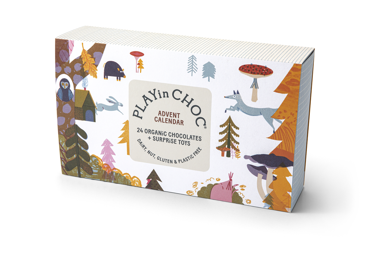 PLAYin CHOC Organic Chocolate Advent Calendar