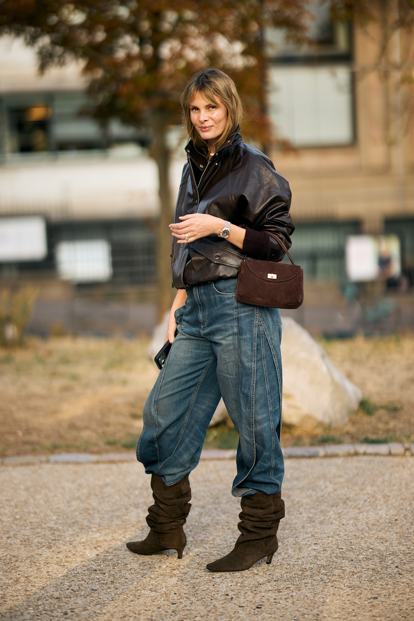 The French girl denim at Paris Fashion Week Spring/Summer 2027