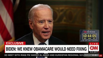 Joe Biden taunts Republicans on ObamaCare repeal