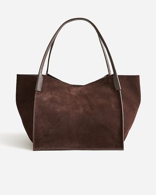 Large Berkeley Tote in Suede