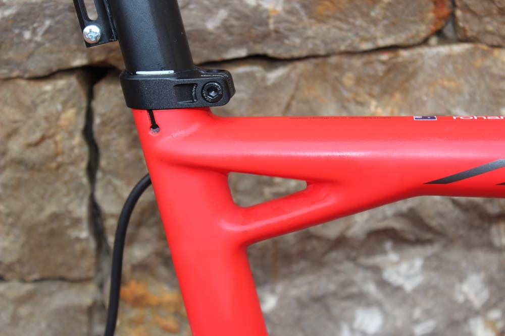 The unique BMC seat tube design