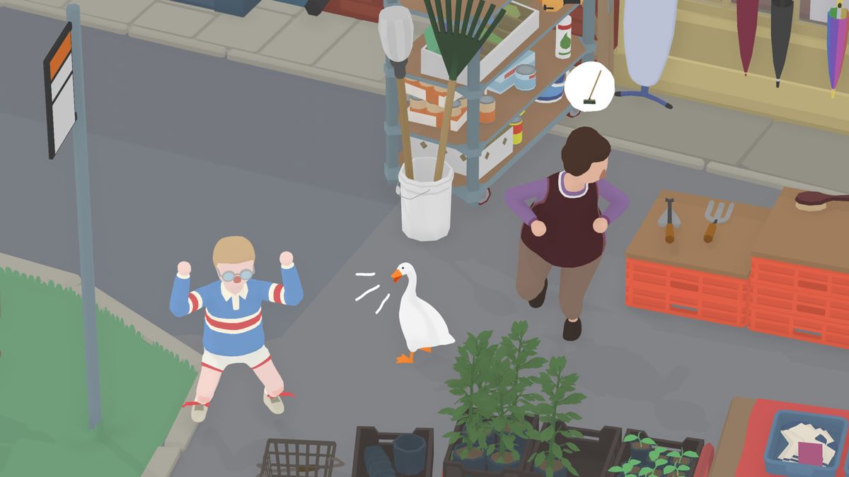 Untitled Goose Game goose is the latest ridiculous Resident Evil 2