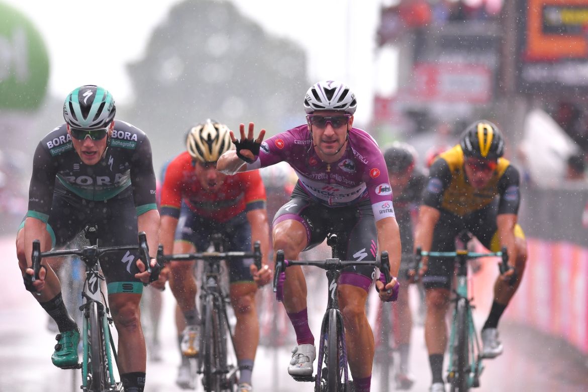 Elia Viviani (Quick-Step Floors) wins in Iseo