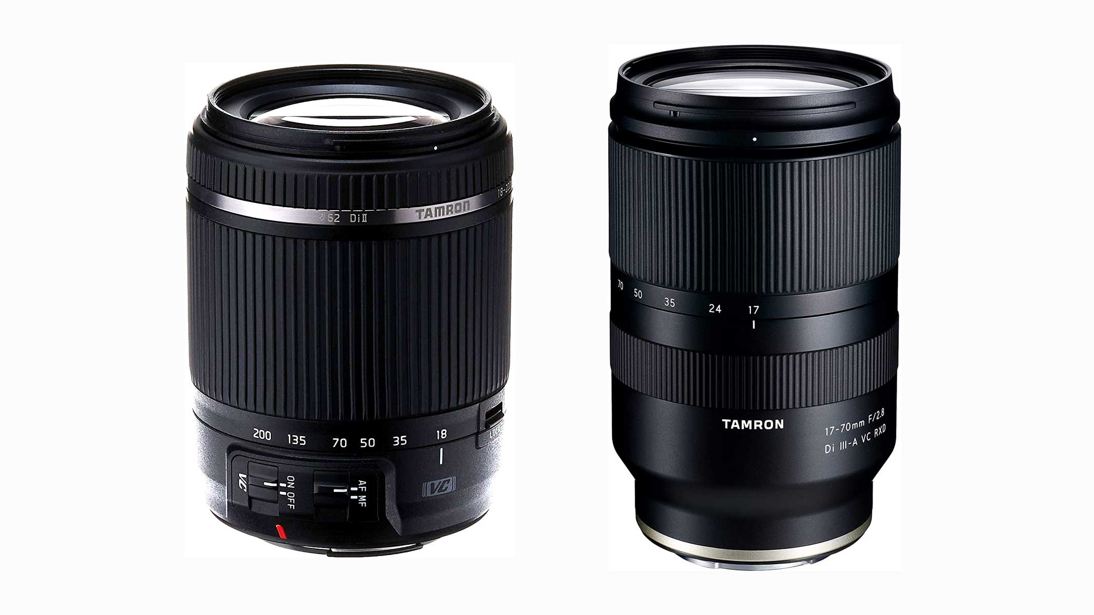 Sigma and Tamron lenses