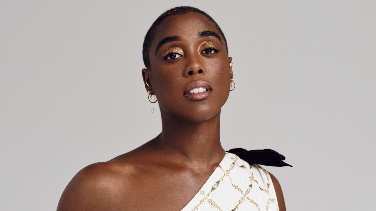 Lashana Lynch photoshoot Marie Claire UK