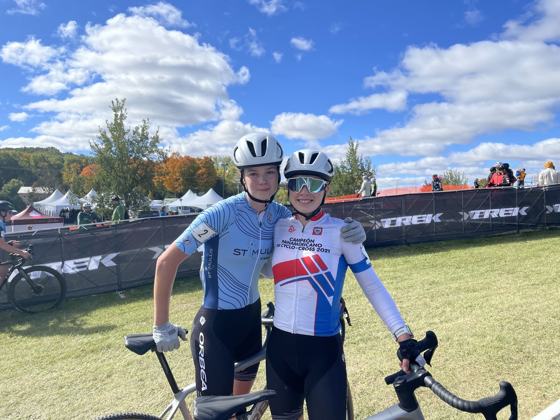 Ava Holmgren repeats as junior women's PanAm Cyclocross champion