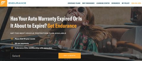 endurance advantage preferred warranty