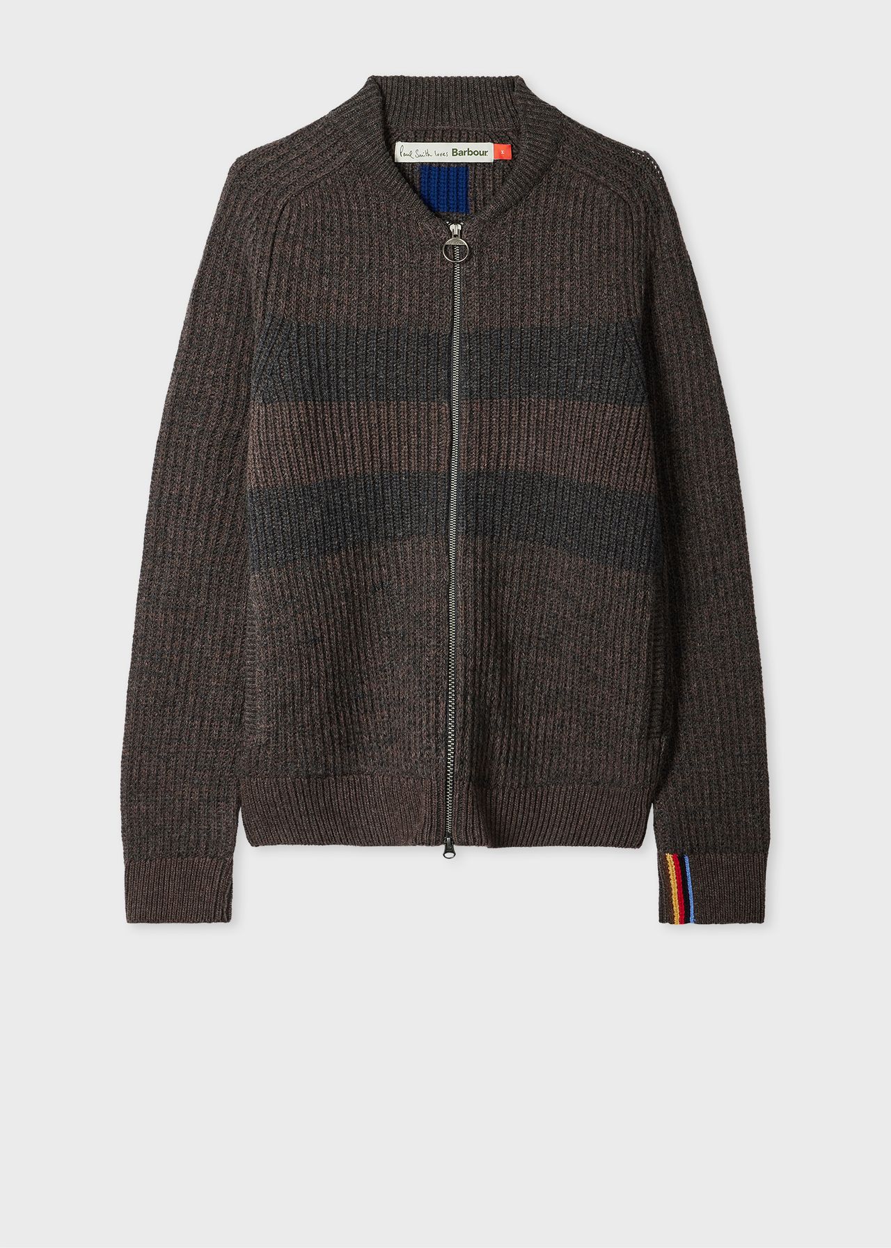 an image of the Paul Smith Loves Barbour collection