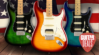 This President's Day you can bag a mega $210 off a Fender Player Stratocaster at Guitar Center 