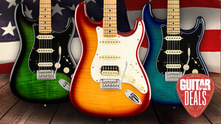 This President&#039;s Day you can bag a mega $210 off a Fender Player Stratocaster at Guitar Center 