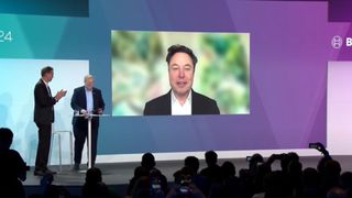 Elon Musk at the Bosch Connected World conference