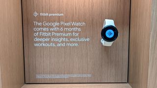 Google Pixel Watch with Fitbit Premium at Google's Fall 2022 event