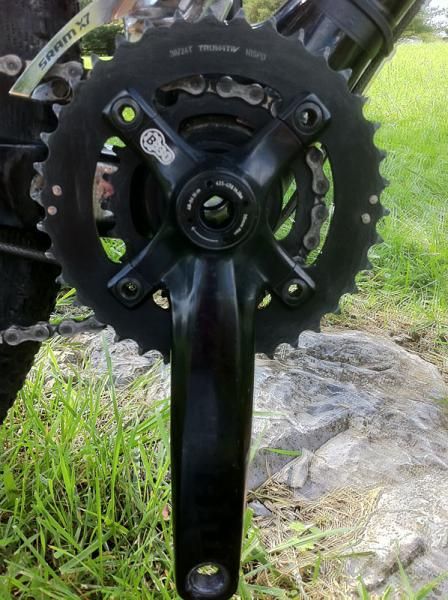The size 17 Fate came with 170mm crank arms