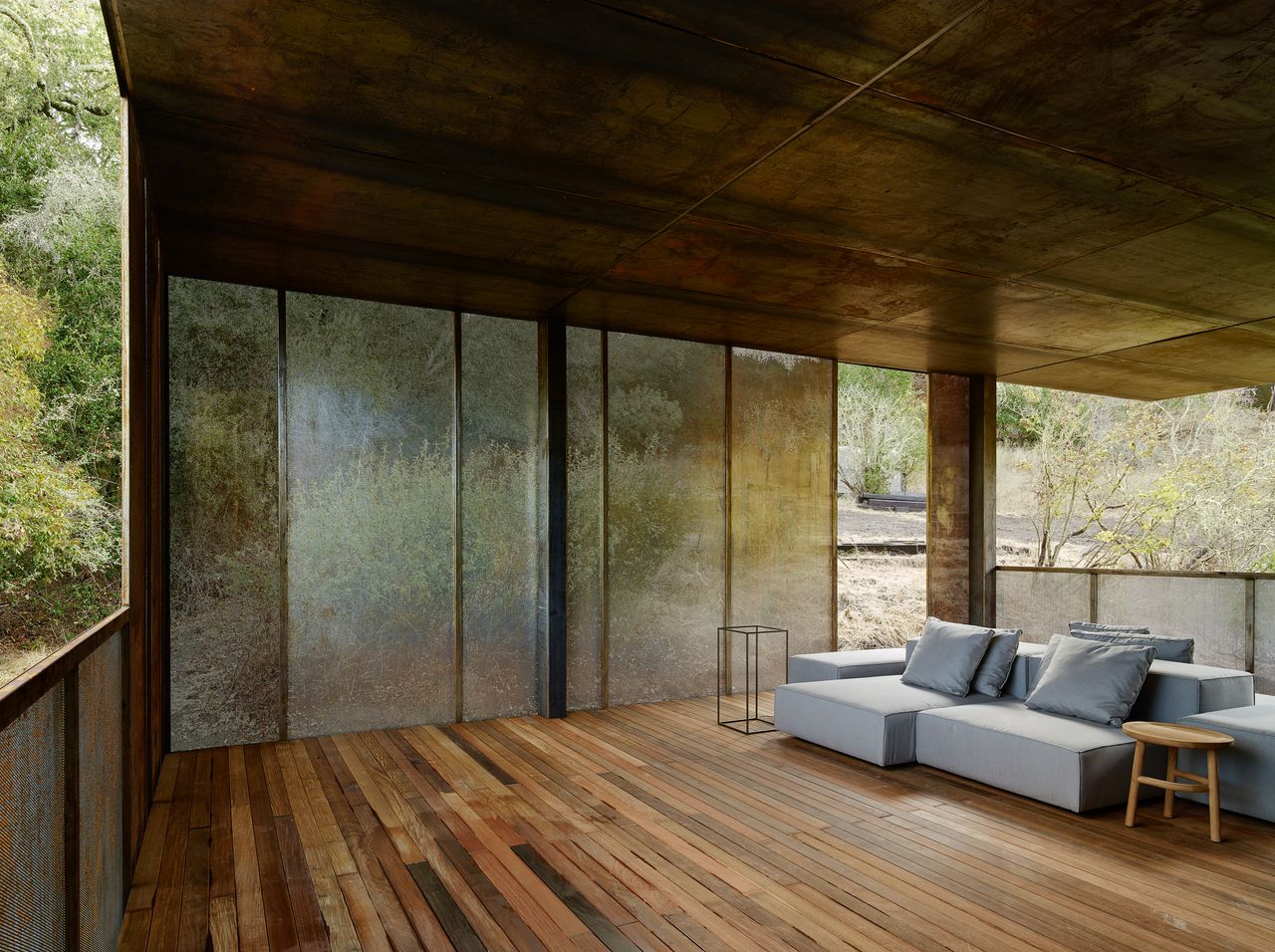 Corten steel architecture | Wallpaper