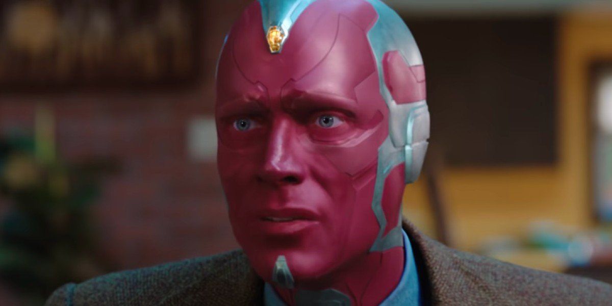 Paul Bettany as Vision on WandaVision (2021)