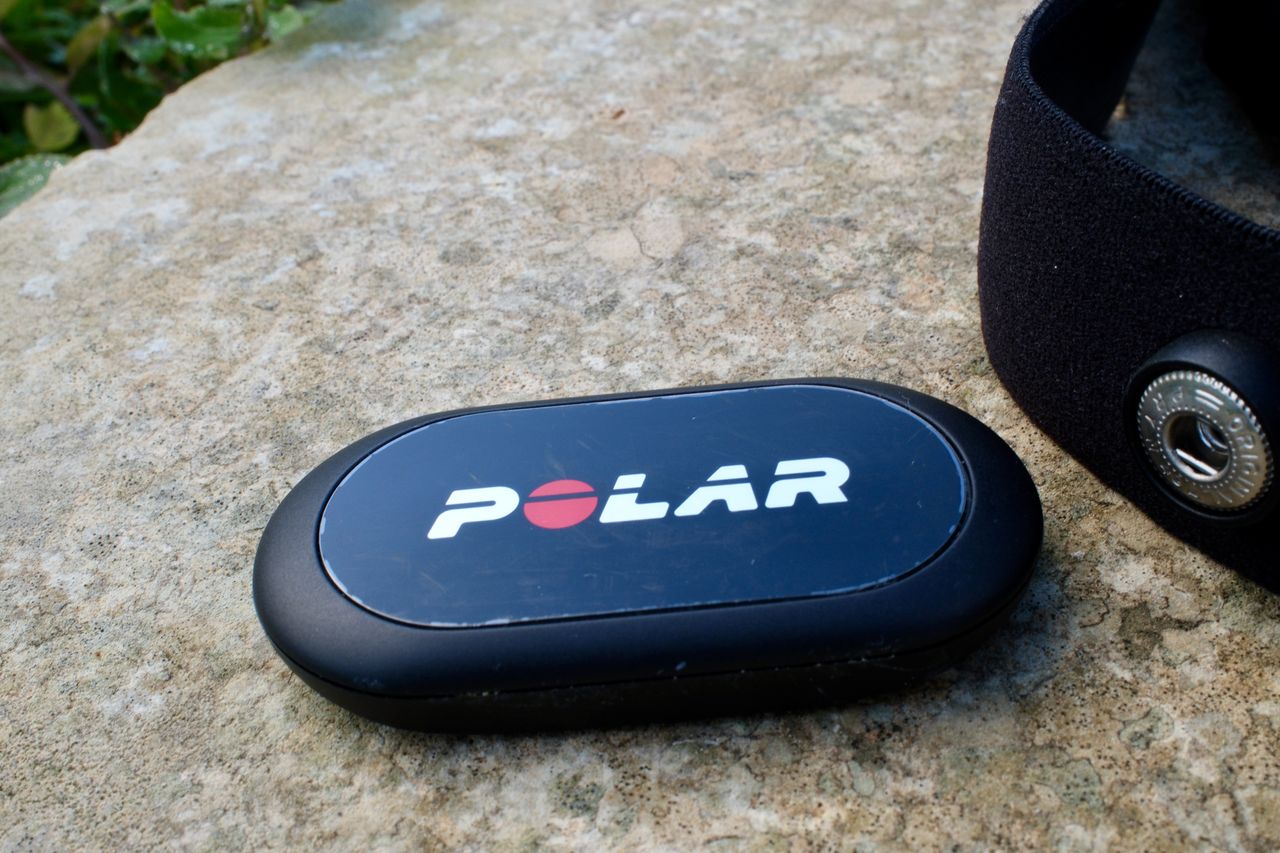 Polar H10 heart rate monitor strap