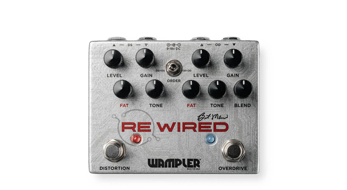 Wampler Brent Mason Re Wired Overdrive/Distortion Pedal