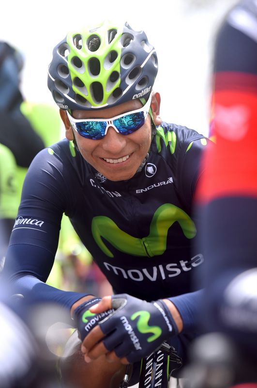 The smiling assassin Nairo Quinanta (Movistar)