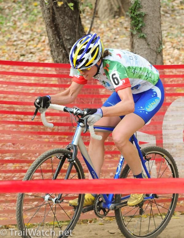 Georgia Gould (Luna Pro Team) was on a mission today.