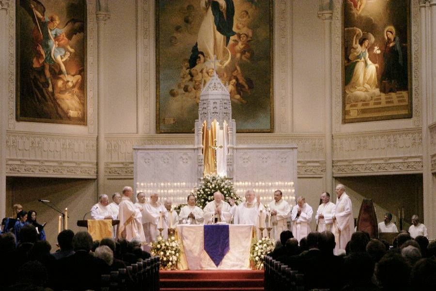 Inside of St. Mary&amp;#039;s Cathedral.