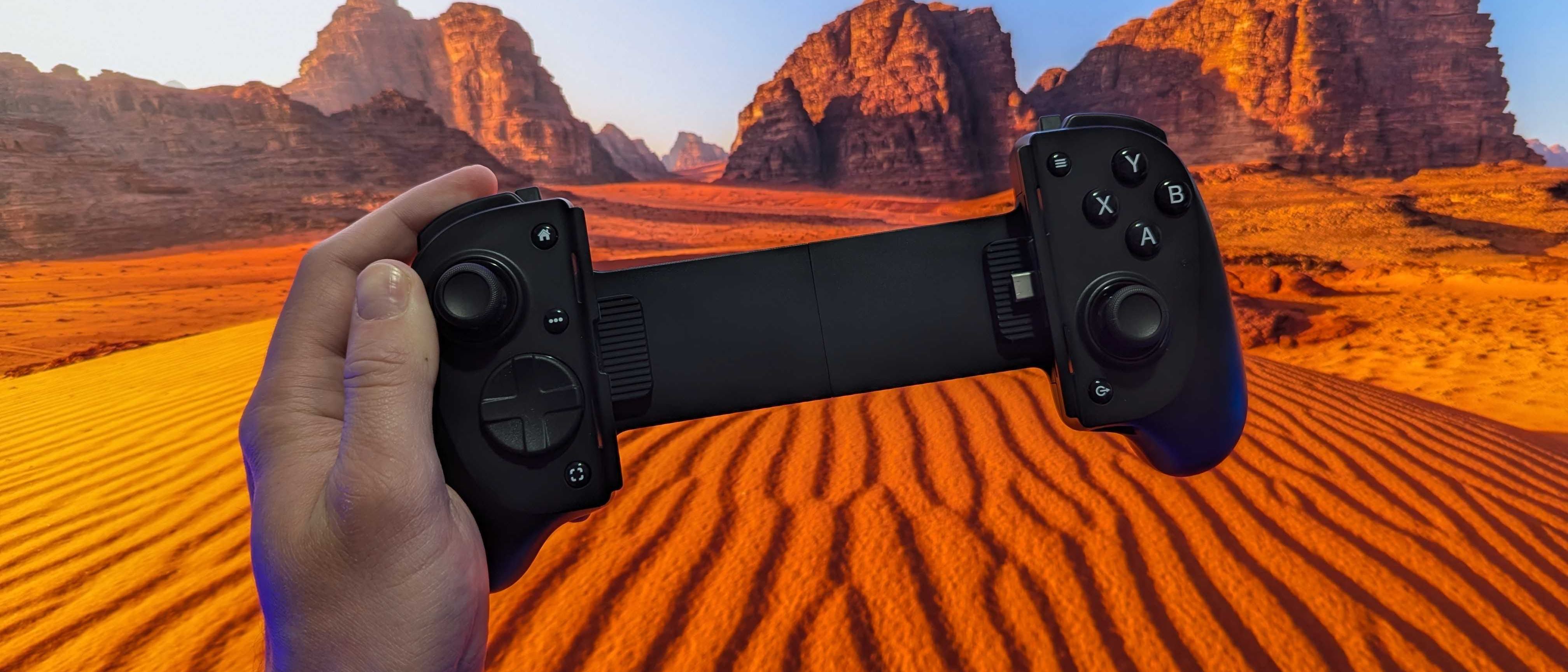 Image of the Razer Kishi V3 Pro mobile gaming controller.