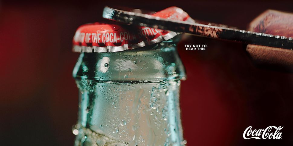 Coca-Cola launches print ads you can actually hear | Creative Bloq