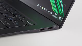 The ports of the Acer Swift 7