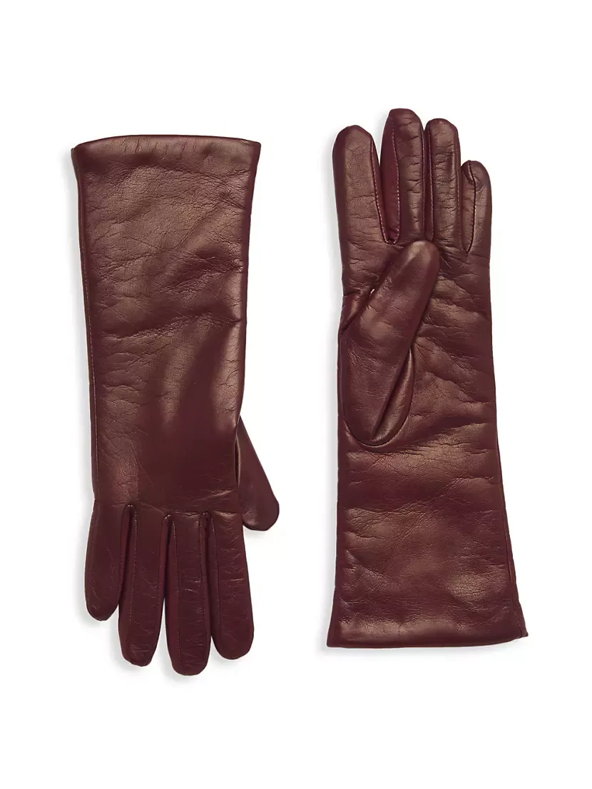 Collection Cashmere-Lined Leather Gloves